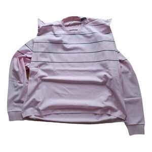 Y/project Pink Striped Long Sleeve Top